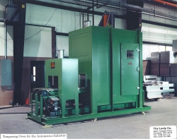 Tempering Oven Automotive Industry